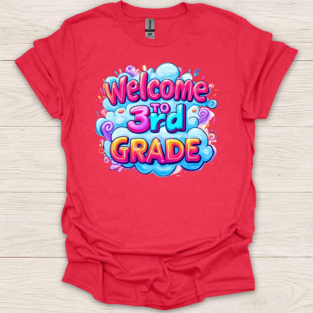Welcome to 3rd Grade Splash T-Shirt