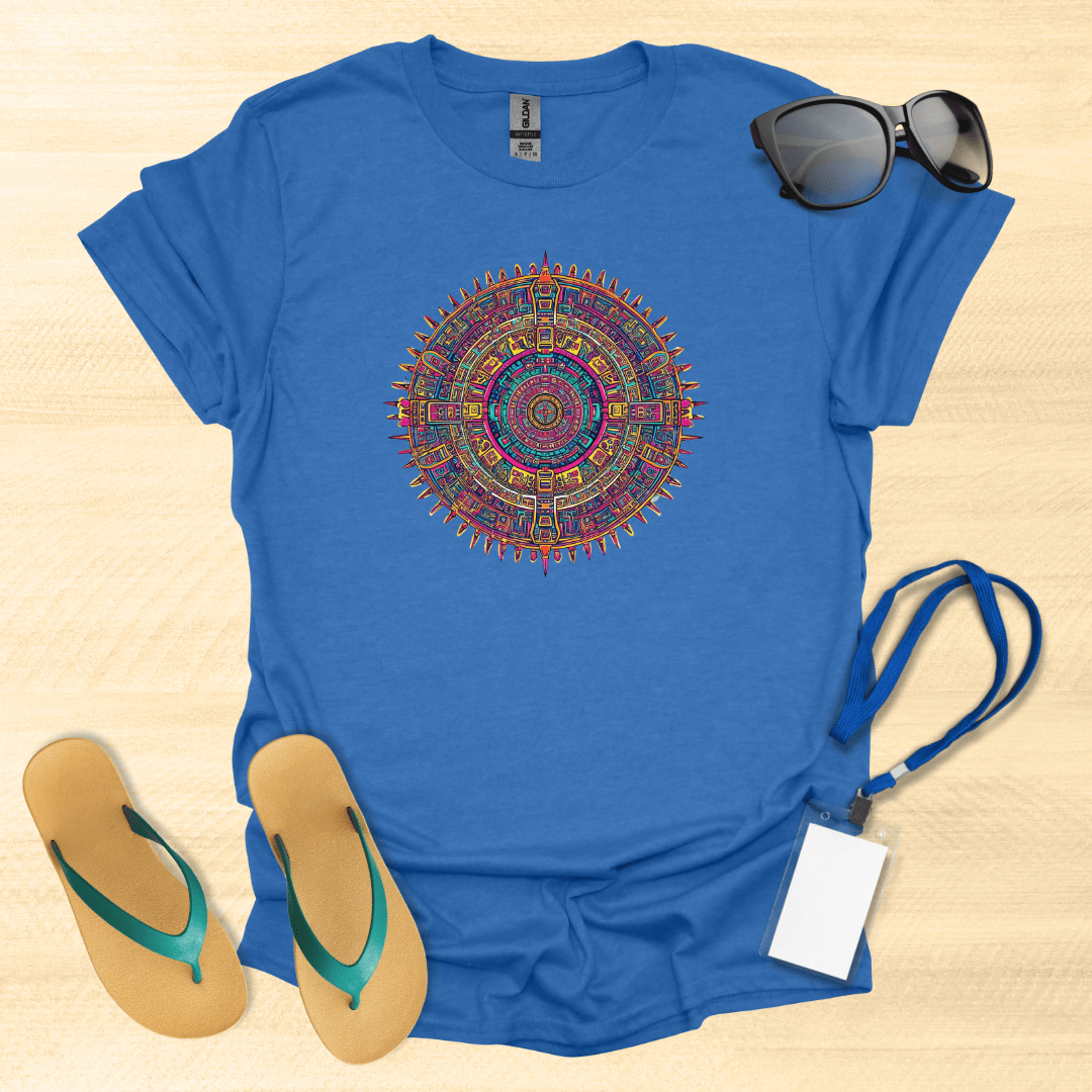 Aztec Style Dial T-Shirt