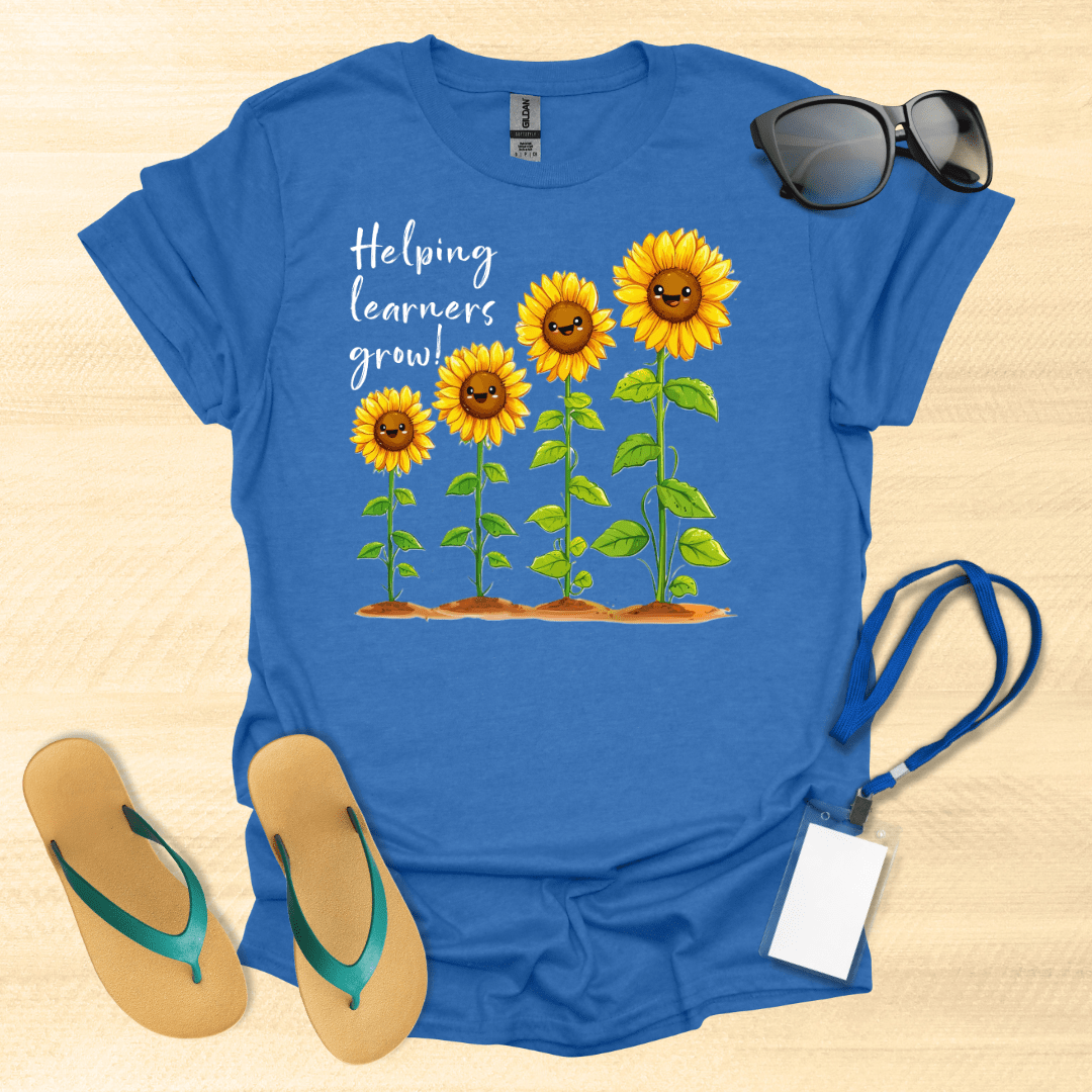 Helping Learners Grow Sunflowers T-Shirt