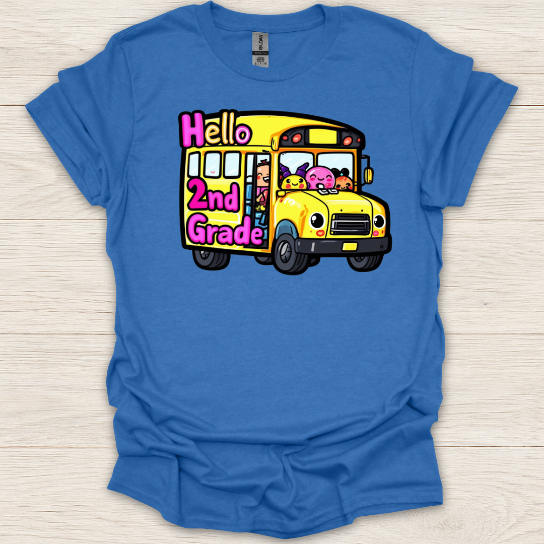Welcome to 2nd Grade Bus T-Shirt