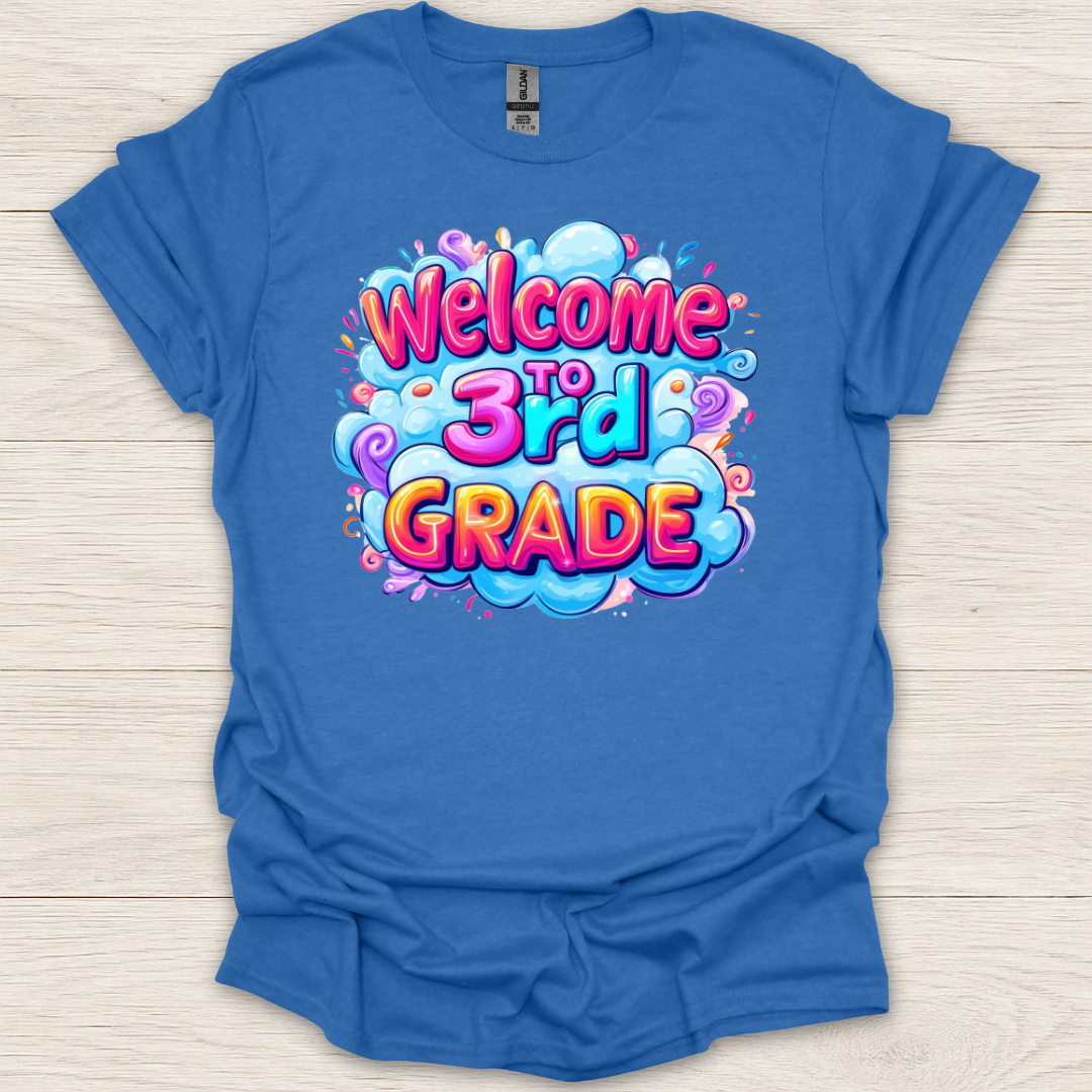 Welcome to 3rd Grade Splash T-Shirt