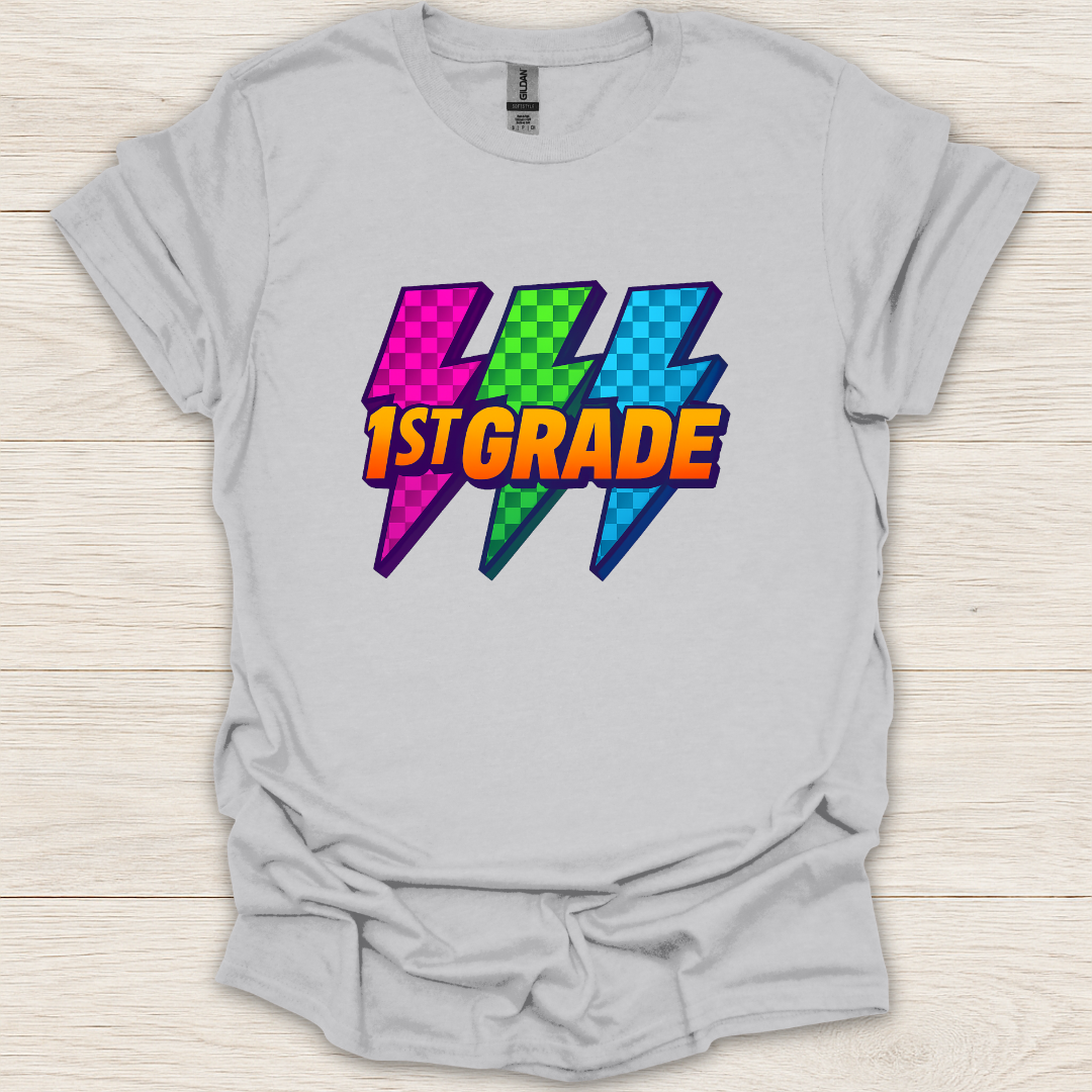 1st Grade 90s Pop Art T-Shirt