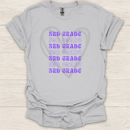 3rd Grade Hearts T-Shirt