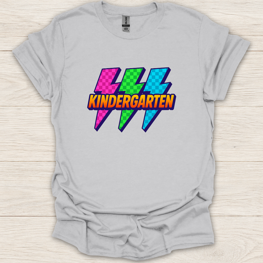 Kindergarten Pop Art Lightning T-Shirt