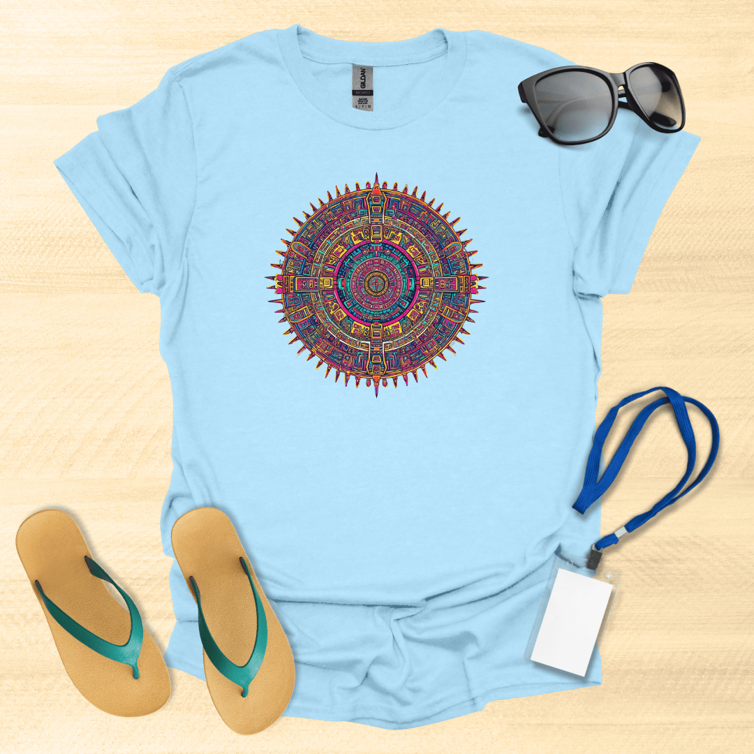 Aztec Style Dial T-Shirt