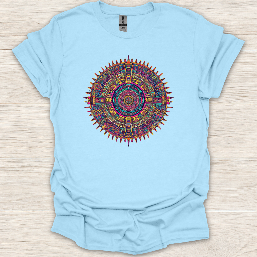 Aztec Style Dial T-Shirt