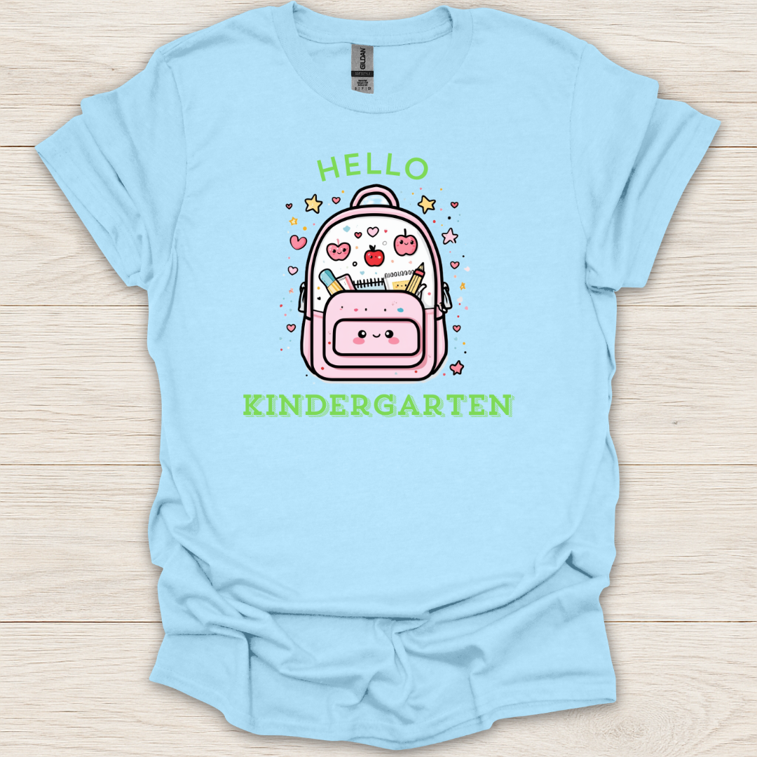 Hello Kindergarten Backpack T-Shirt