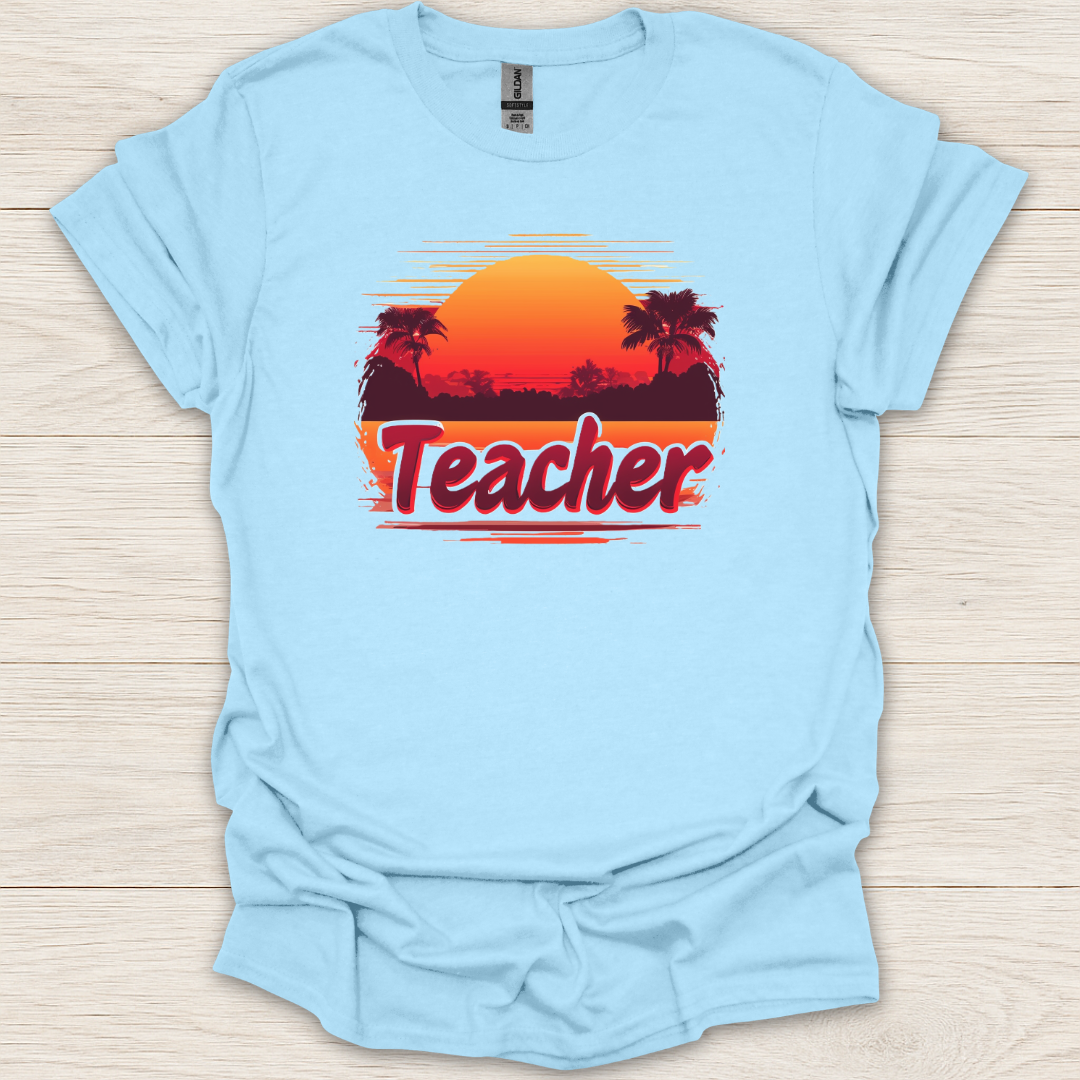 Teacher Sunset T-Shirt