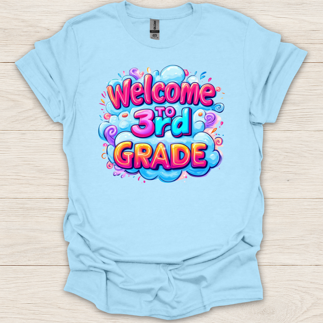 Welcome to 3rd Grade Splash T-Shirt