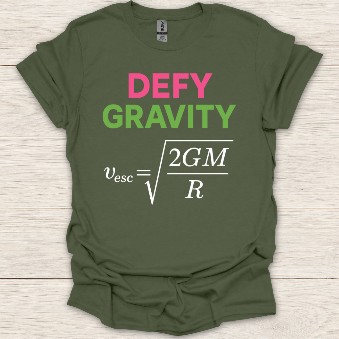 Defy Gravity Escape Velocity T-Shirt