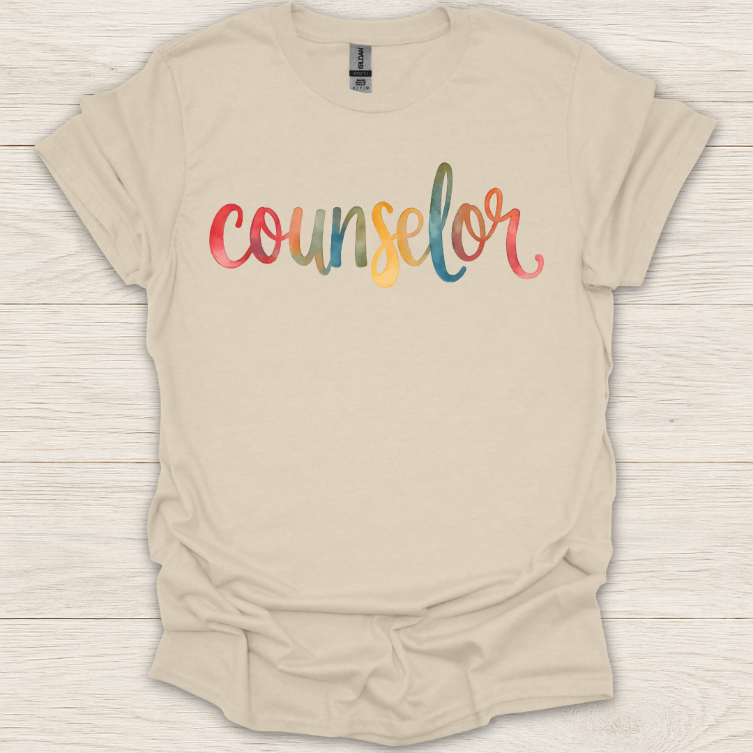 Counselor Color Splash T-Shirt