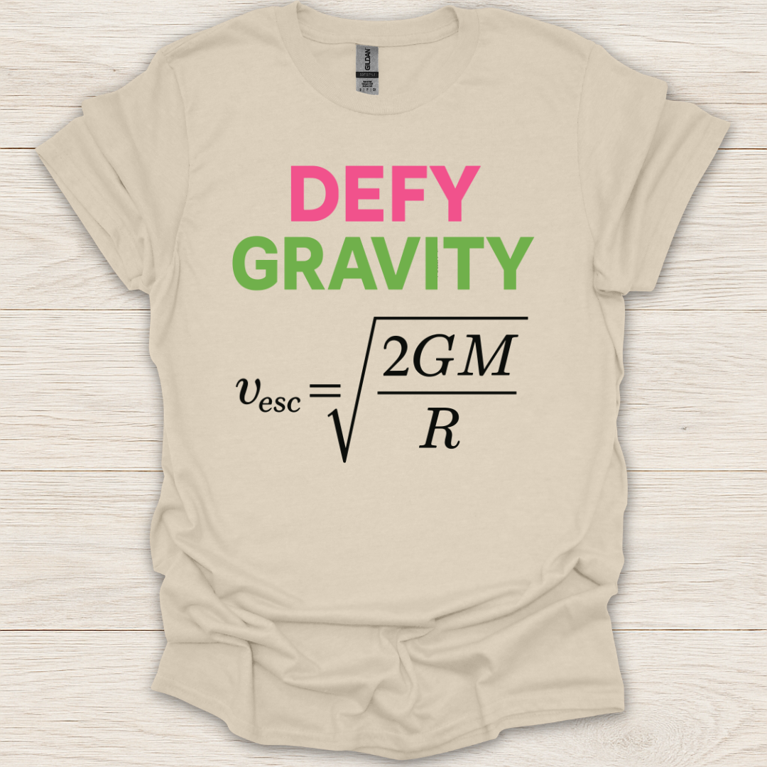 Defy Gravity Escape Velocity T-Shirt