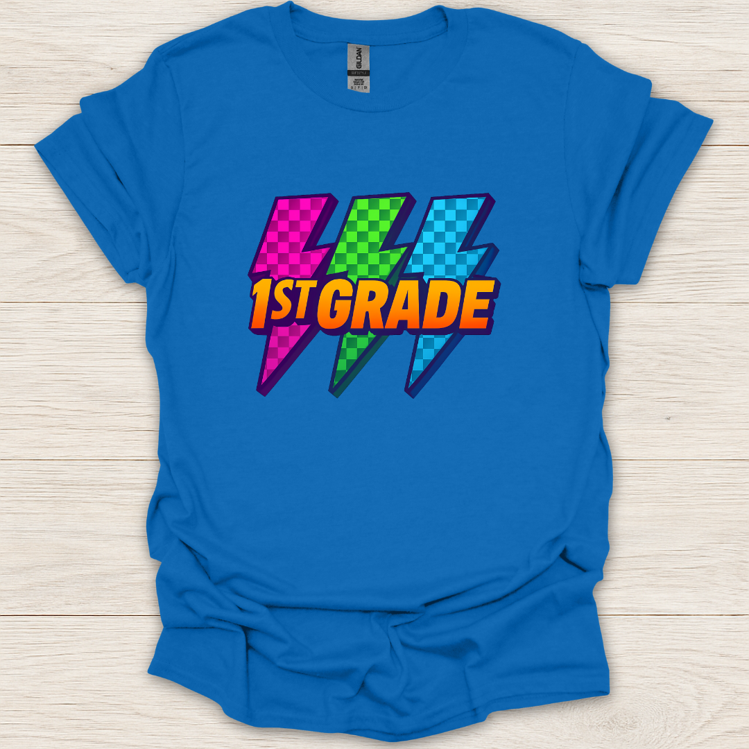 1st Grade 90s Pop Art T-Shirt
