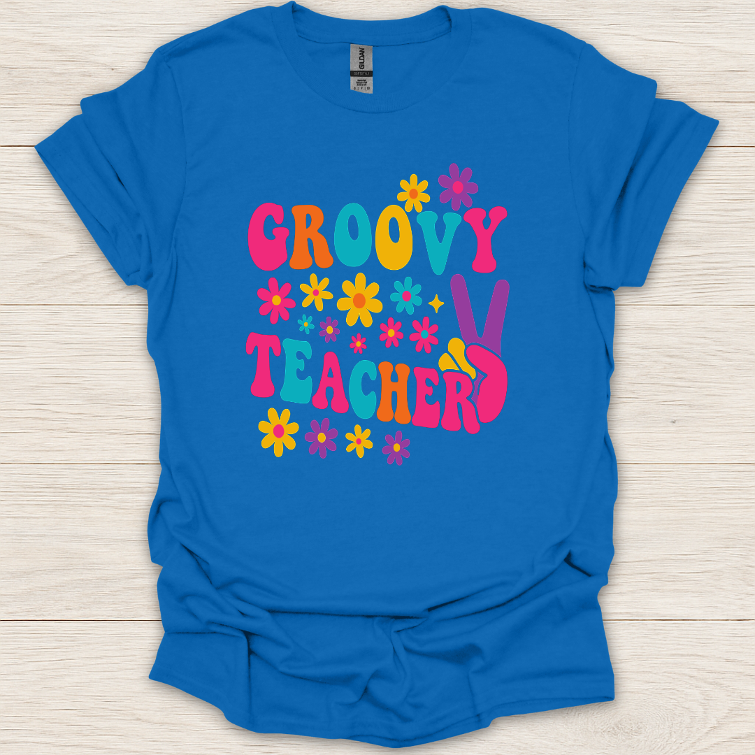 Groovy Teacher T-Shirt