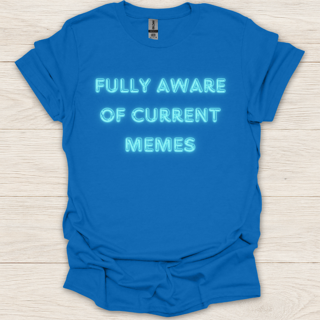 Fully Aware of Current Memes T-Shirt