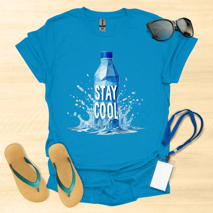 Stay Cool Water Bottle T-Shirt