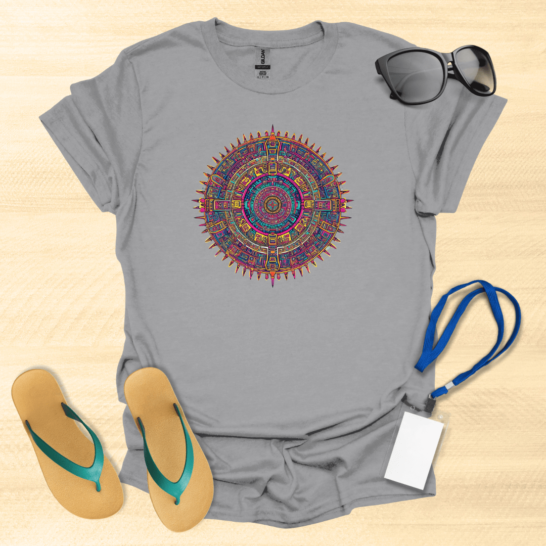 Aztec Style Dial T-Shirt