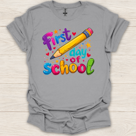 First Day of School Pencil Flare! T-Shirt