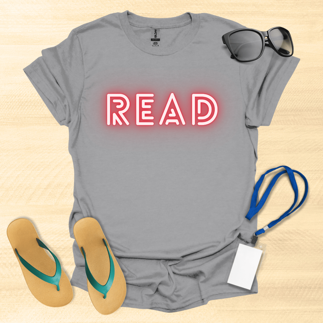 Read Neon Sign T-Shirt