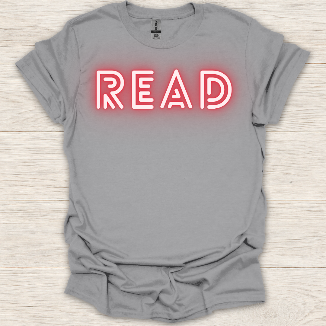 Read Neon Sign T-Shirt