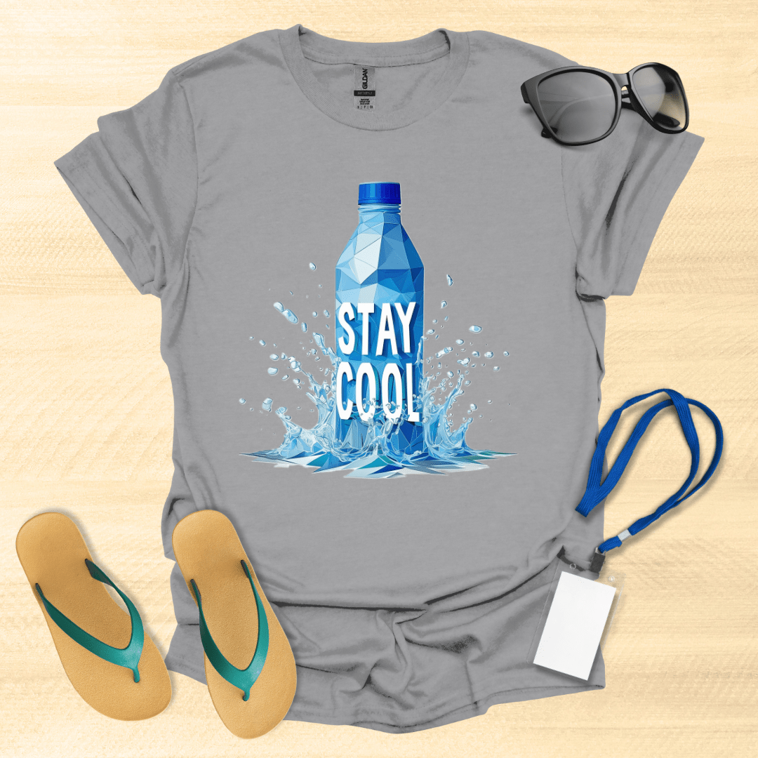 Stay Cool Water Bottle T-Shirt