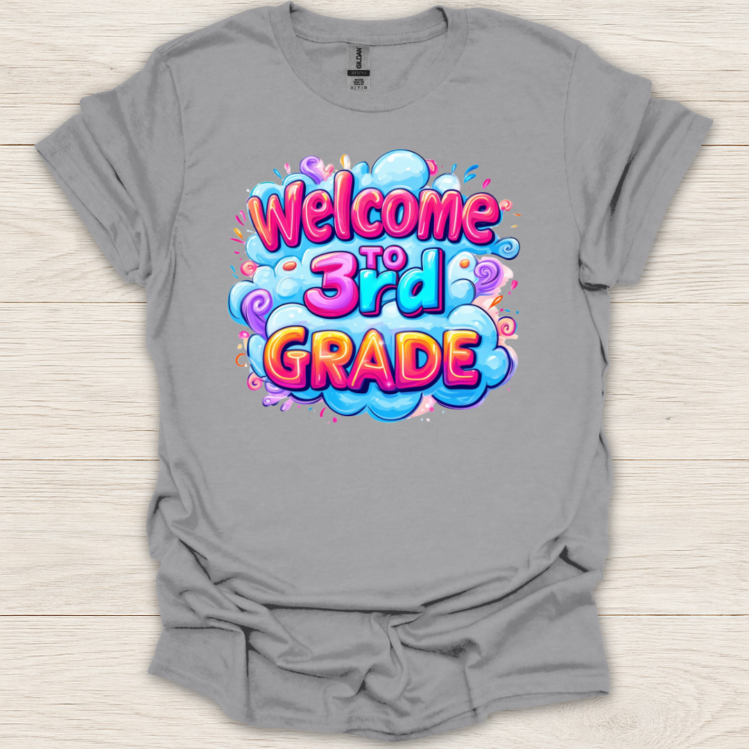 Welcome to 3rd Grade Splash T-Shirt