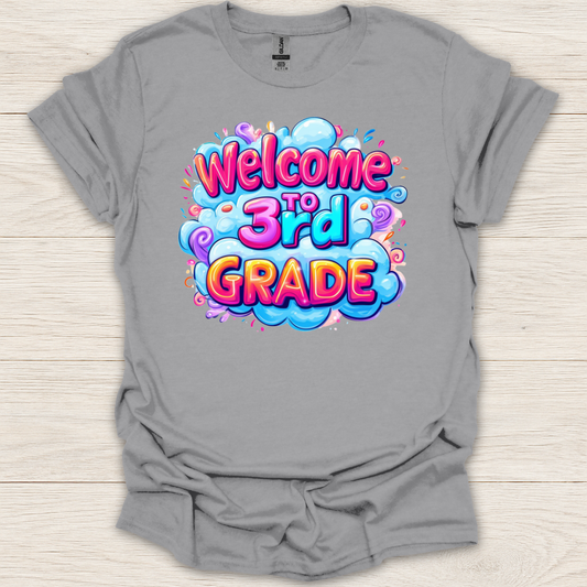 Welcome to 3rd Grade Splash T-Shirt