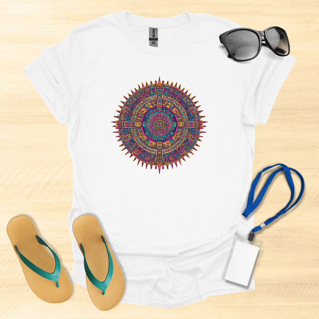 Aztec Style Dial T-Shirt