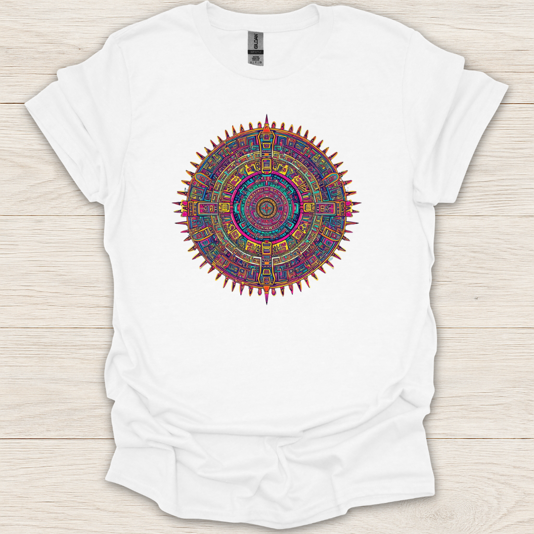 Aztec Style Dial T-Shirt