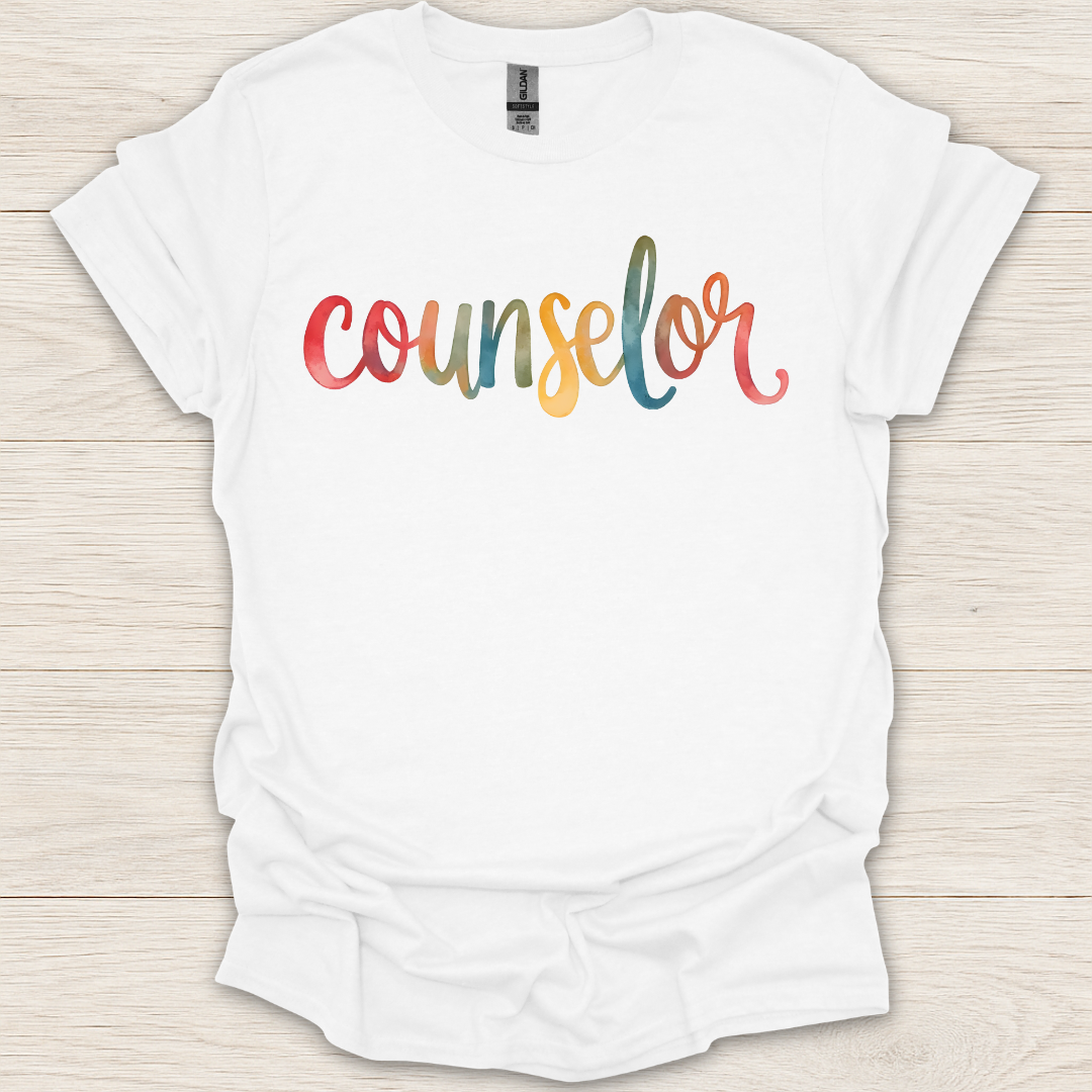Counselor Color Splash T-Shirt