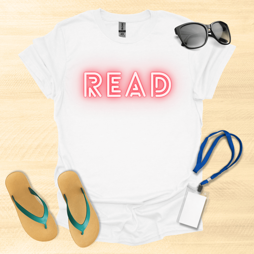 Read Neon Sign T-Shirt