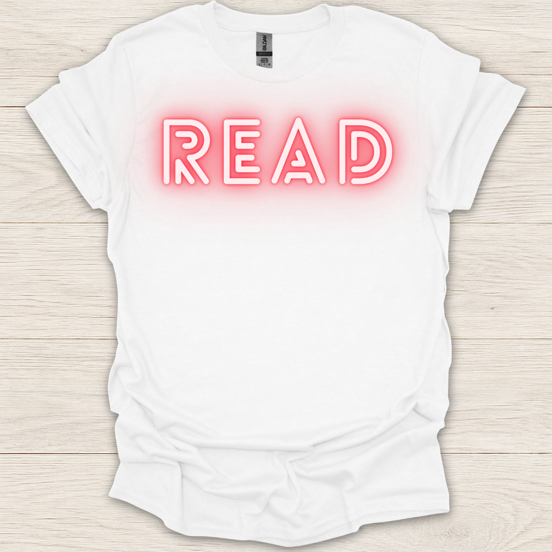 Read Neon Sign T-Shirt