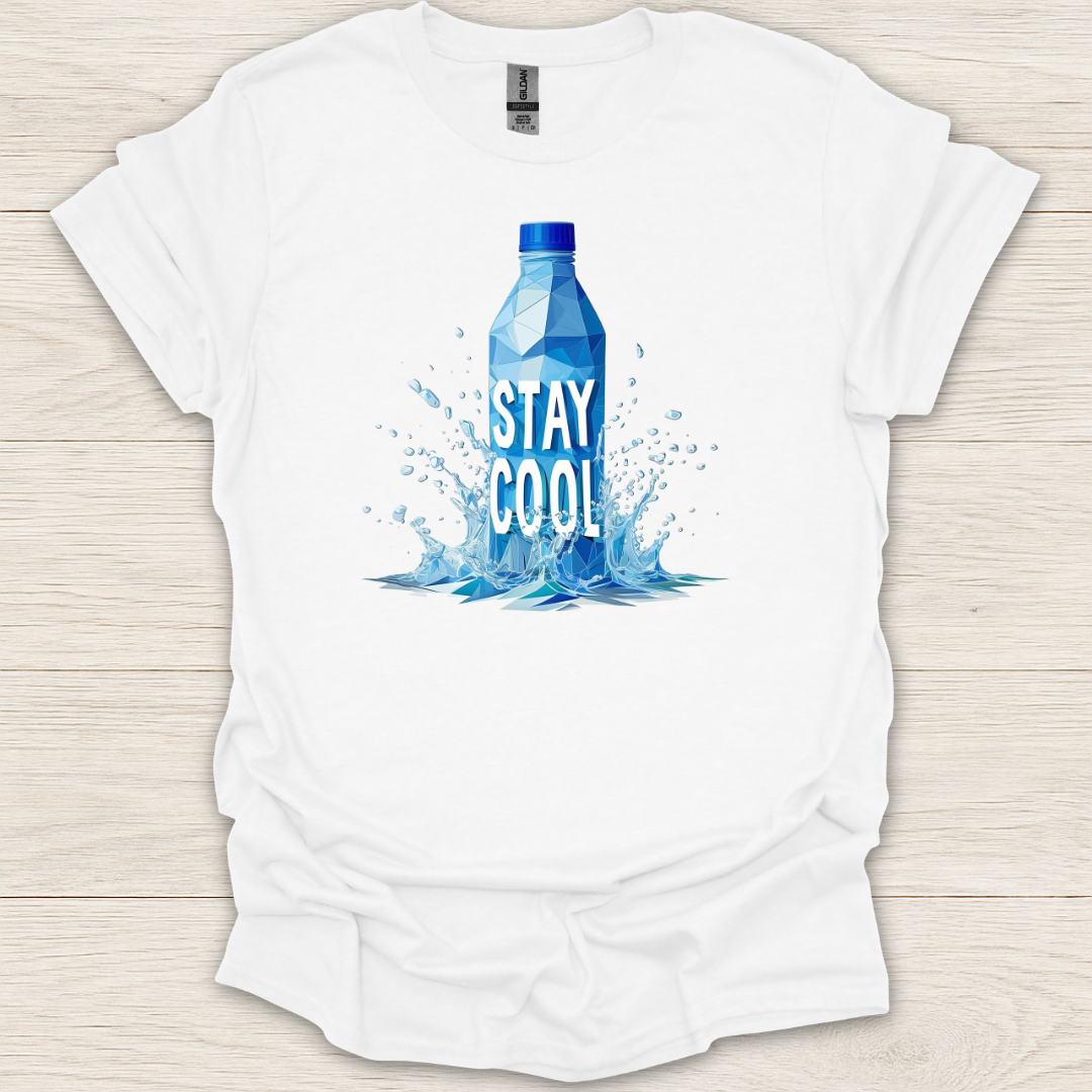 Stay Cool Water Bottle T-Shirt