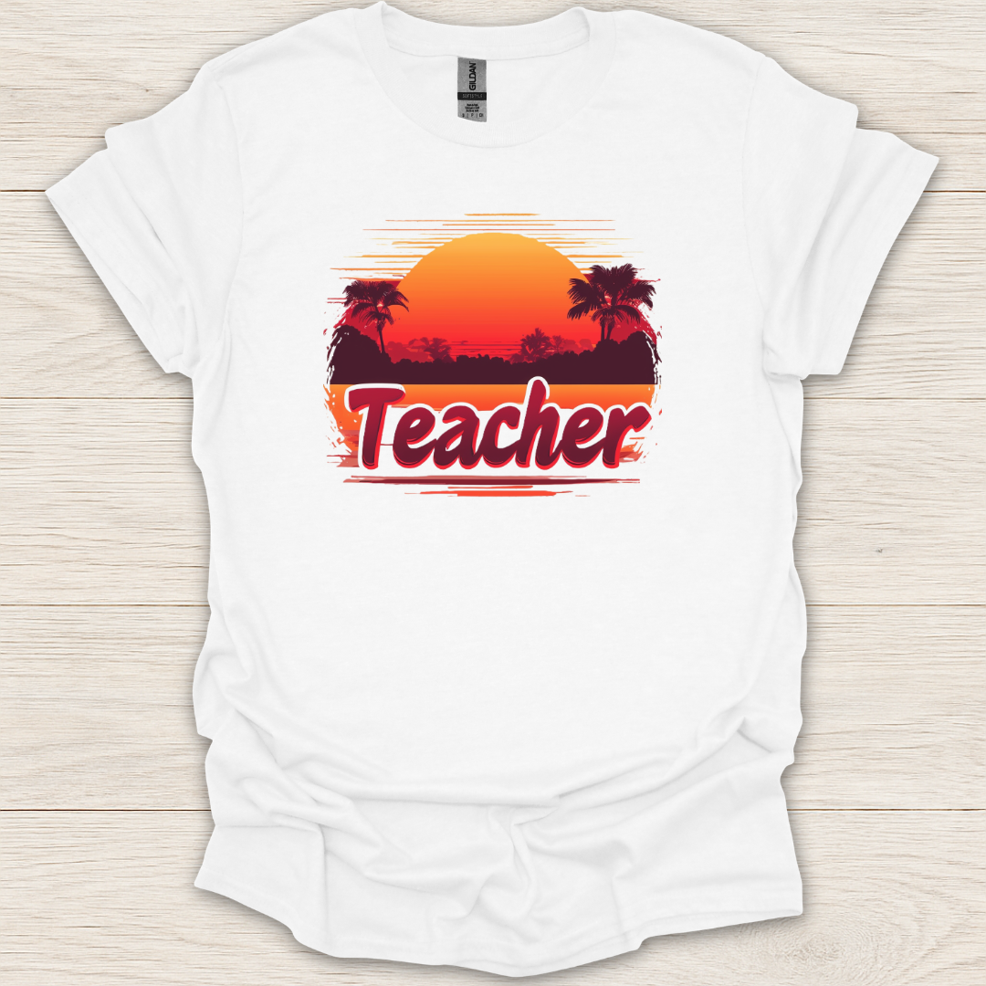 Teacher Sunset T-Shirt