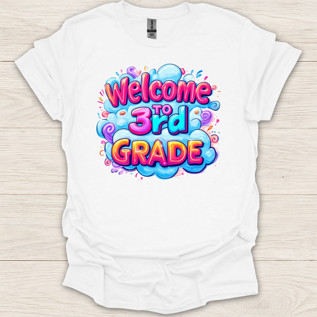Welcome to 3rd Grade Splash T-Shirt